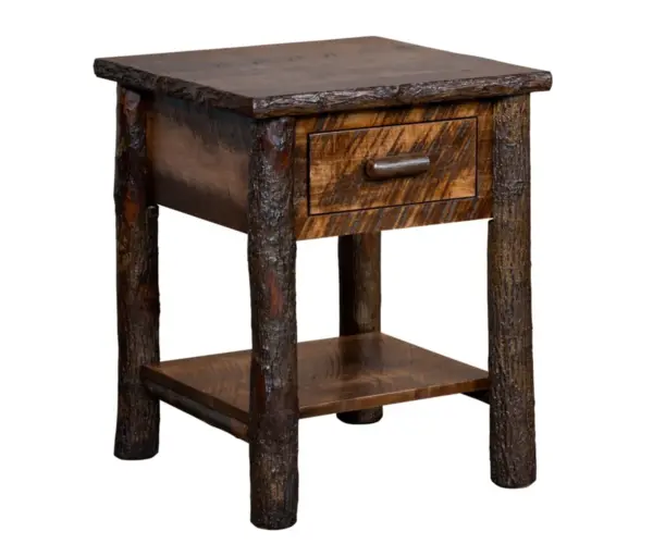 Settlers 1 Drawer Nightstand With Bottom Shelf