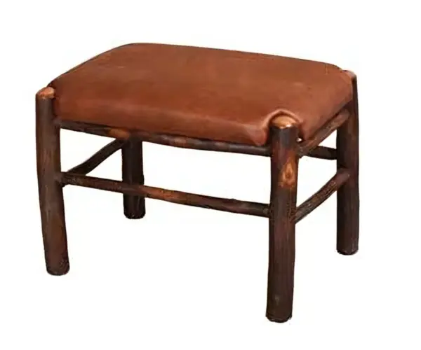 Fireside Stool With Fabric