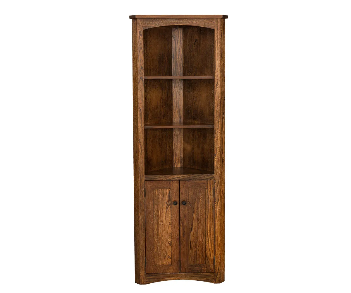Mission Corner Bookcase - Image 2