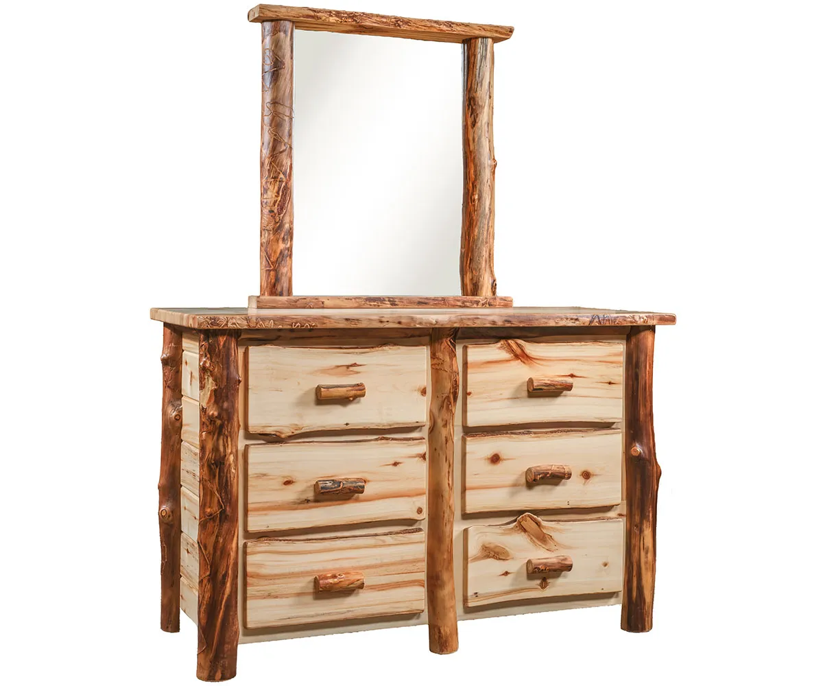 Country Classic 6 Drawer Dresser