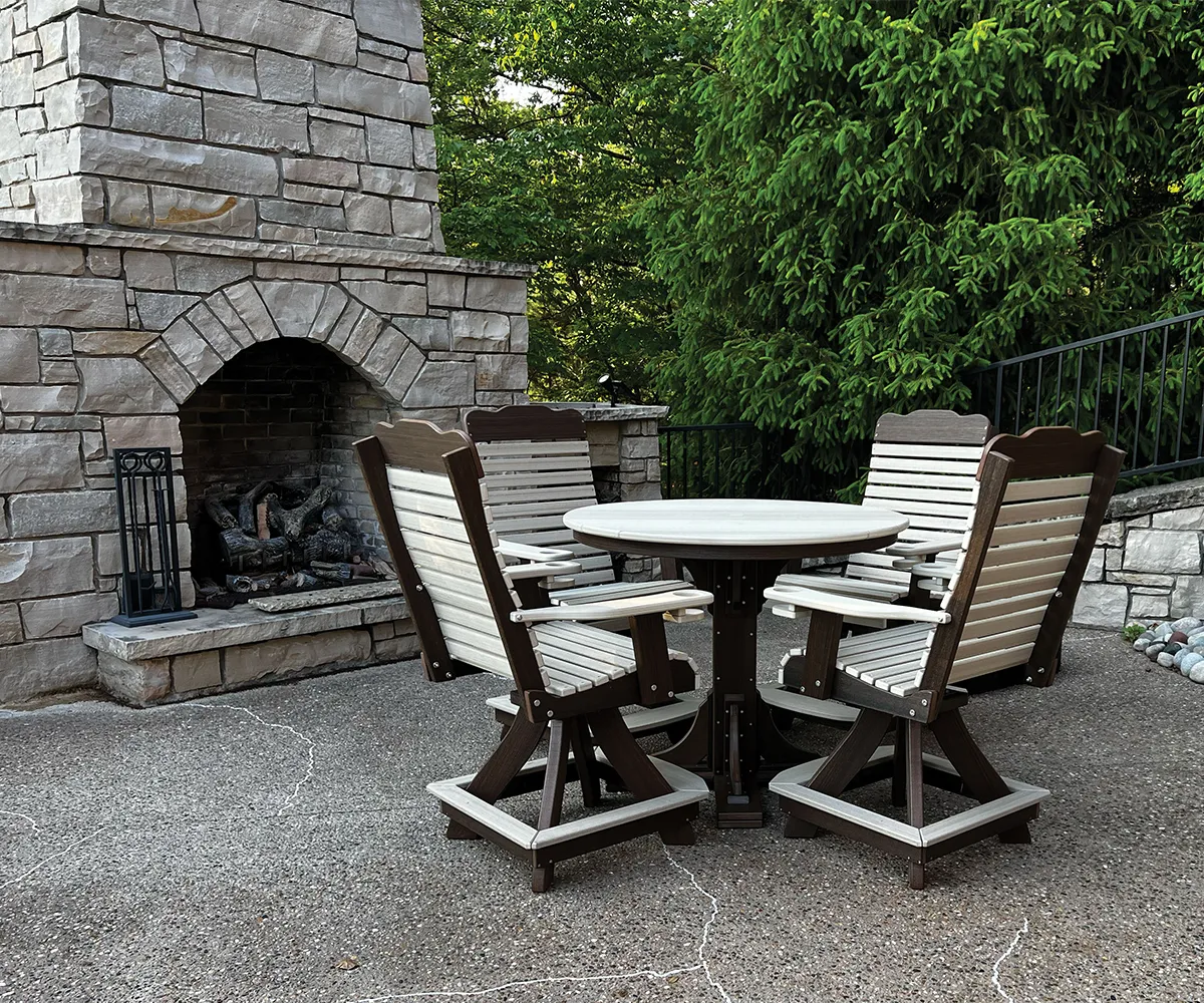 Round Pedestal Counter Table - Image 2