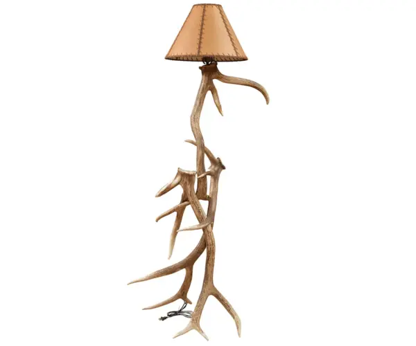 Elk Antler Floor Lamp