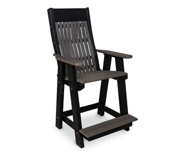 Decade Solid Counter Chair