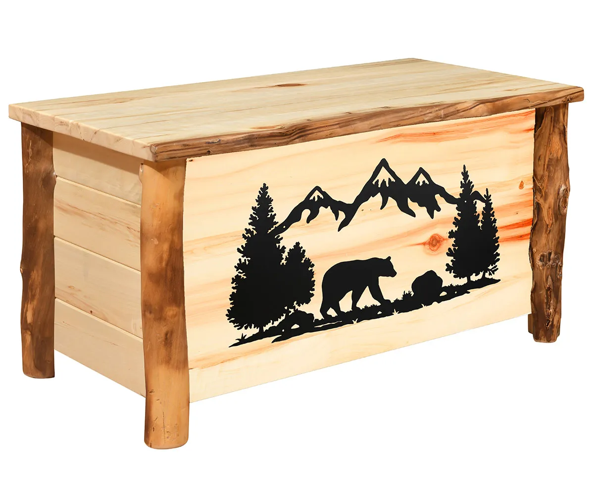 Rocky Mountain Blanket Chest