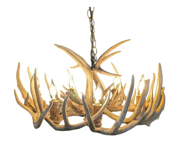 Single Tier Antler Chandelier