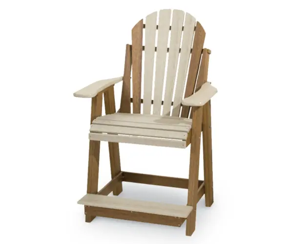 Adirondack Solid Counter Chair