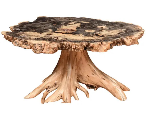 Burl Coffee Table