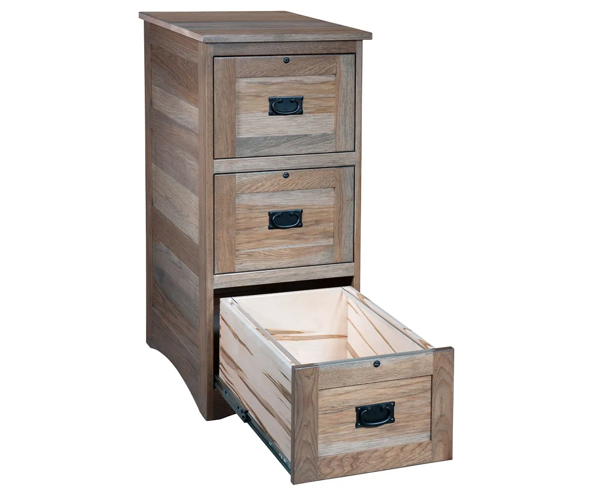 Mission Deluxe File Cabinet - Image 2