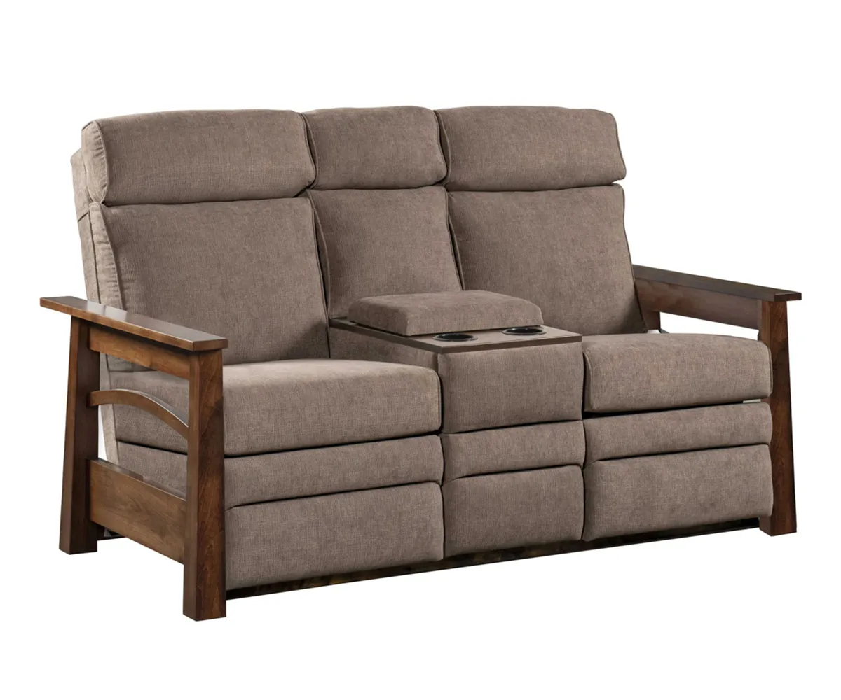 Madison Center Console Love Seat