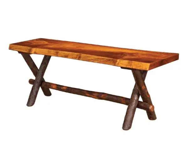 Millcreek Live Edge Bench - 48"W