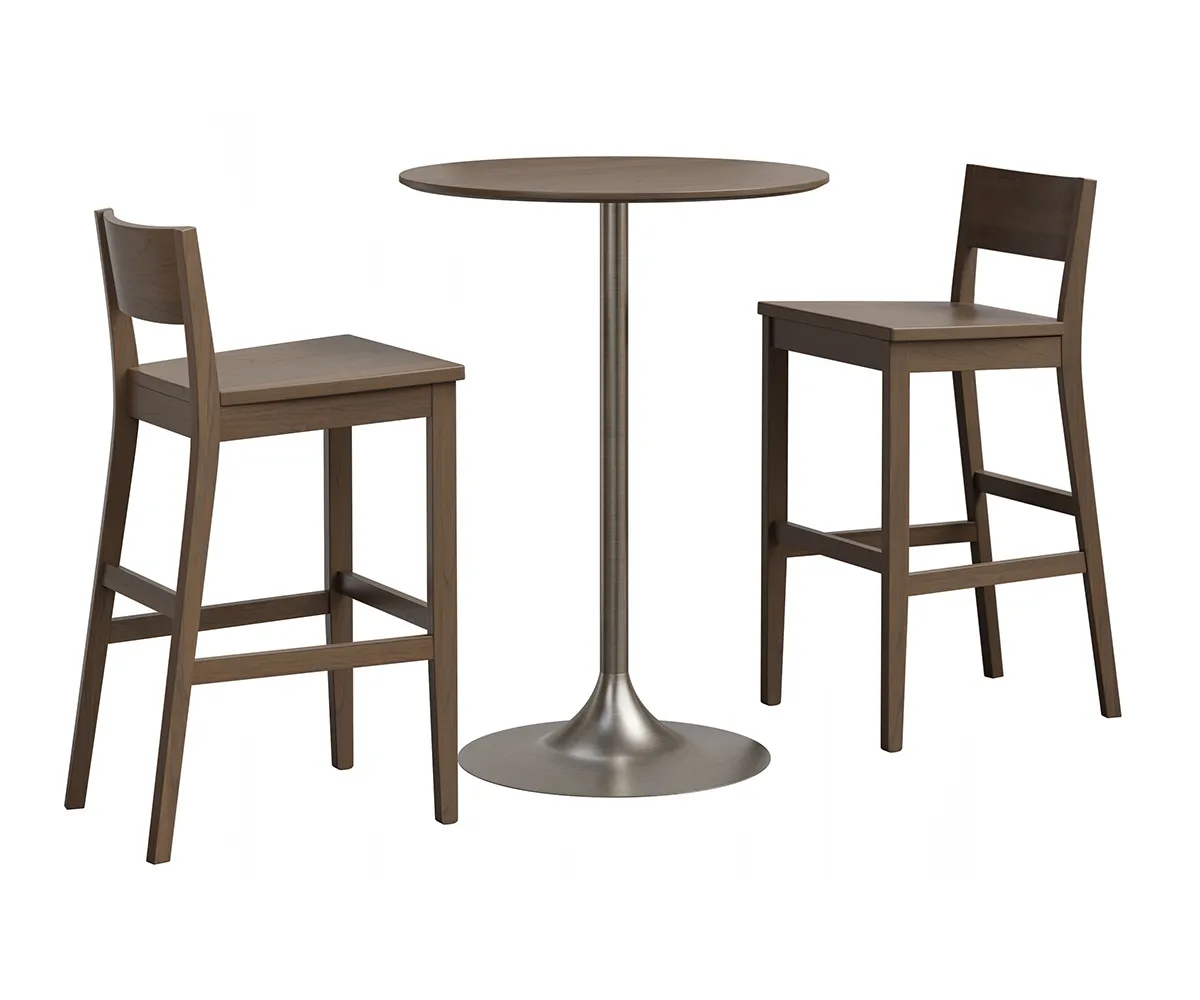 Anson 24" Stationary Bar Chair - Image 2