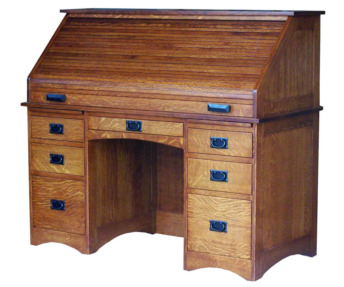 Mission Rolltop Desk - Image 2