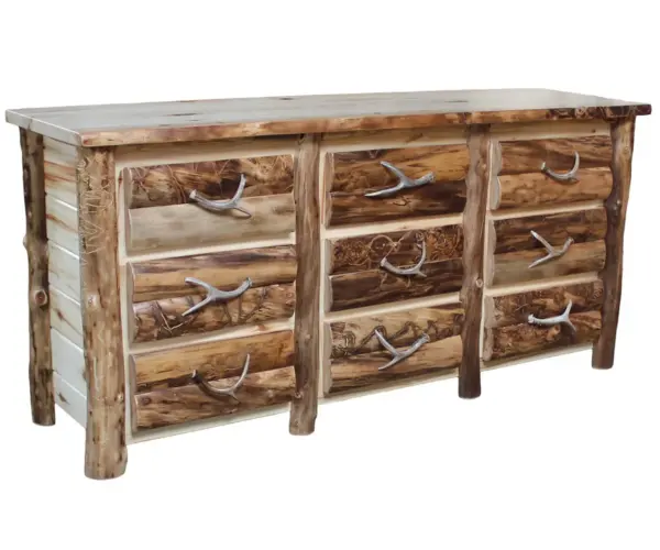 Rocky Mountain 9 Drawer Dresser