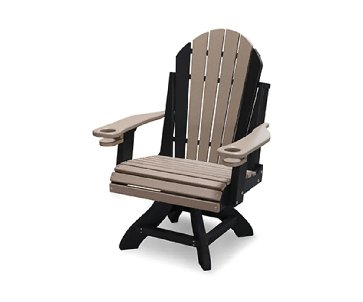 Adirondack Swivel Dining Chair