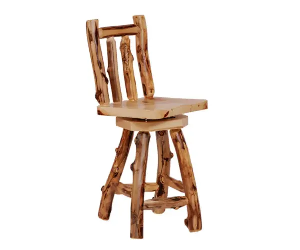 Rocky Mountain 24" Swivel Bar Stool - Aspen