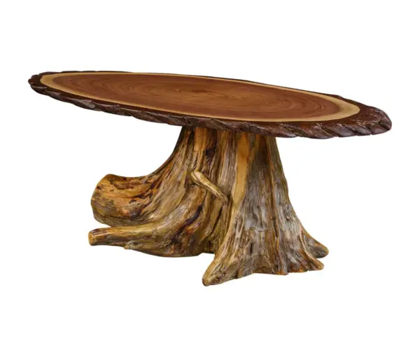 Walnut Swamp Art Coffee Table