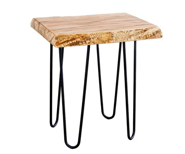 Wishbone End Table - Ambrosia Maple